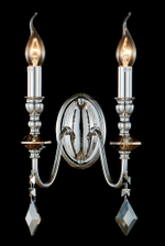 Бра Crystal Lux MERCEDES AP2 CHROME/SMOKE