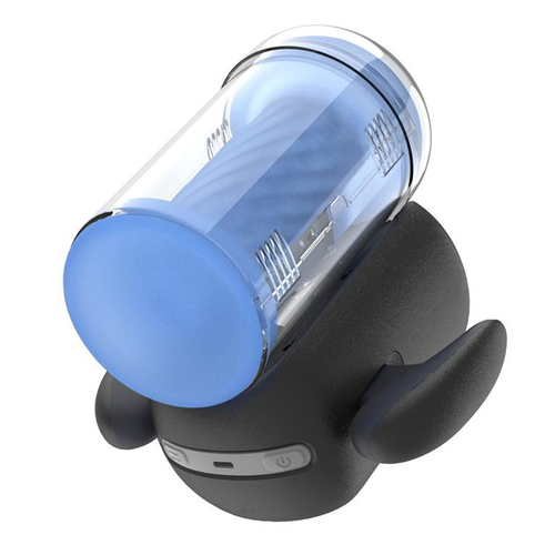 Автоматический мастурбатор с функцией пенетрации Amovibe Black Knight Multiple Thrusting Patterns Masturbator