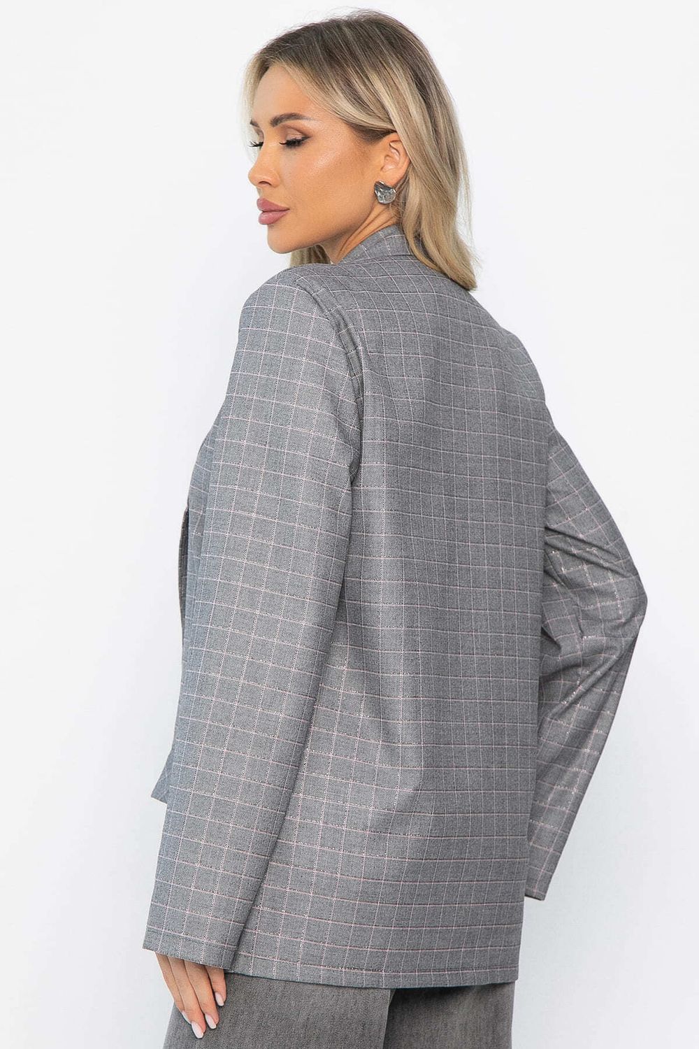 Жакет Хилари (светло-серый) Б14281-7М LT Collection