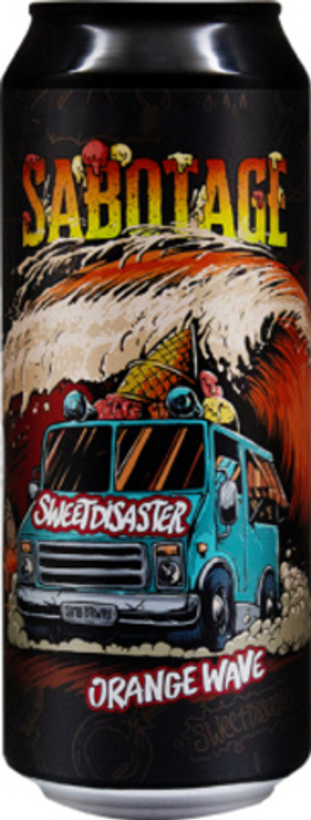 Пиво Саботаж Свит Дизастер Орандж Вейв / Sabotage Sweet Disaster Orange Wave 0.5 - банка