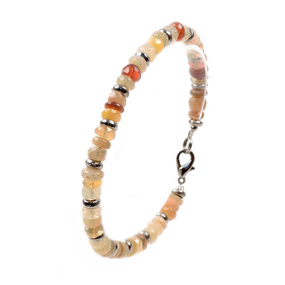 Браслет "Лея" опал благородный