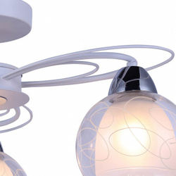 Люстра на штанге Arte Lamp A7585PL-3WH