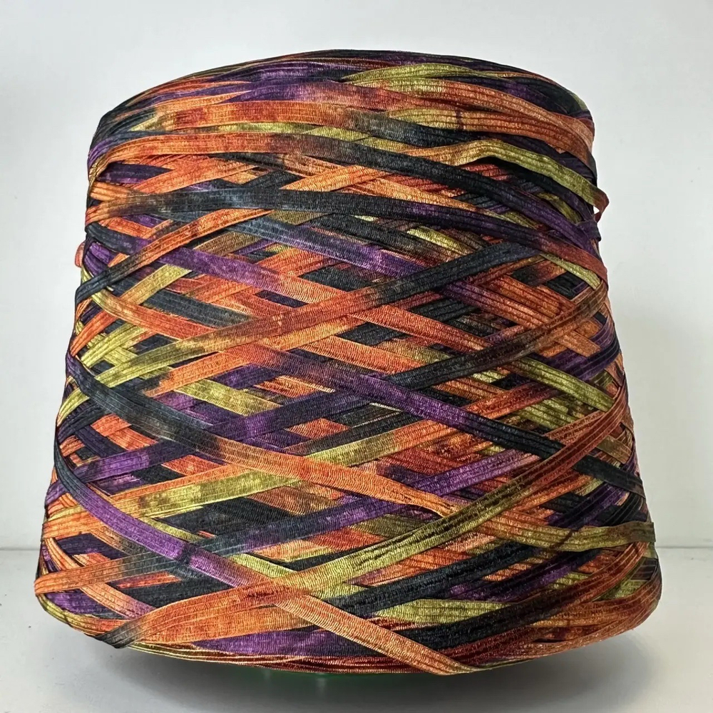 4590 MIRTILLINO - CARISIO Vimar; вискоза, п/а; 300м/100гр; лента; col. 9845, цвет: мультиколор; S501