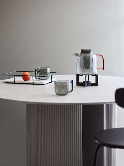 Набор из чайника и двух чашек misty, 1,5 л