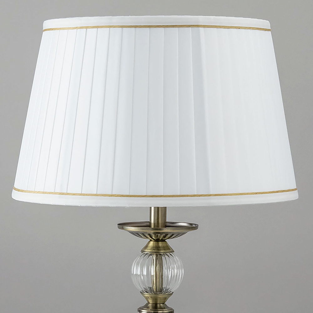 Citilux Гера CL433813 Настольная лампа с абажуром Бронза