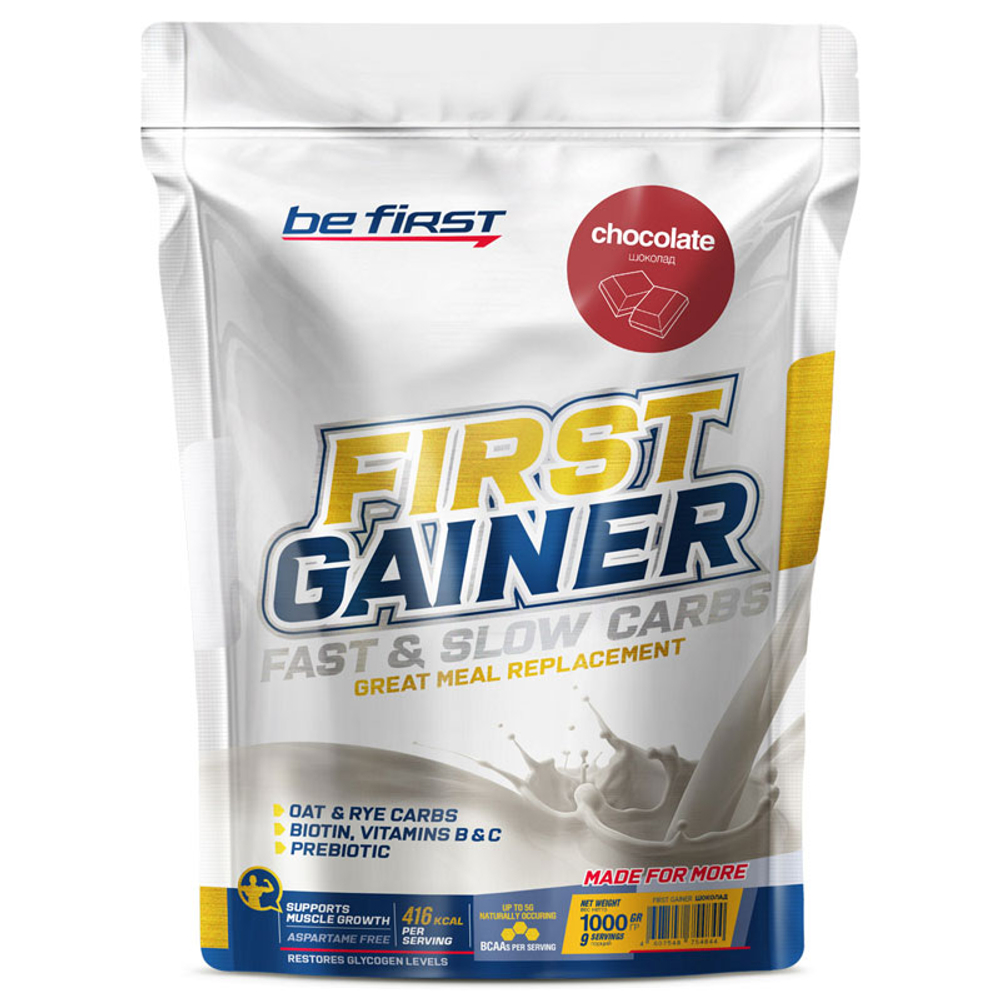 Be First Gainer Fast & Slow Carbs (1000 гр.)