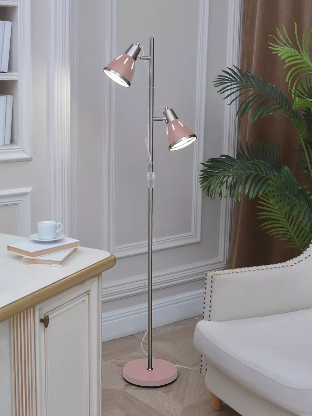 Торшер светильник напольный в стиле Лофт Е27х2