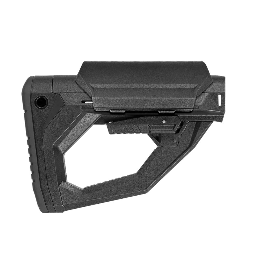 Приклад "Сириус" с подщечником, телескопический, под трубы Mill-spec и Com-spec, антилюфт, К.Арма / K.Arma