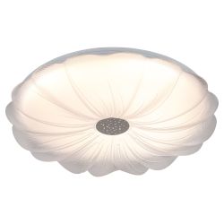 Светильник потолочный светодиодный ЭРА Классик без ДУ SPB-6 Muze 84W-3K-6,5K WH+CH 3000-6500К белый/шампань