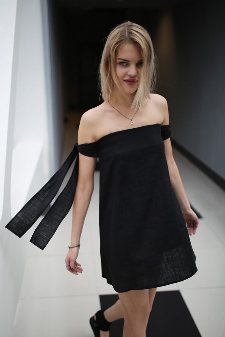 Платье «Sash Black»