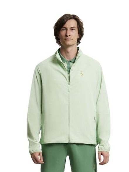 ОДЕЖДА ДЛЯ ТЕННИСА Мужская, Кофта с рукавом SEVENSIX JACKIE JACKET MEN LIGHT GREEN .