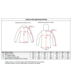 Куртка детская FISHT NORPPA красный