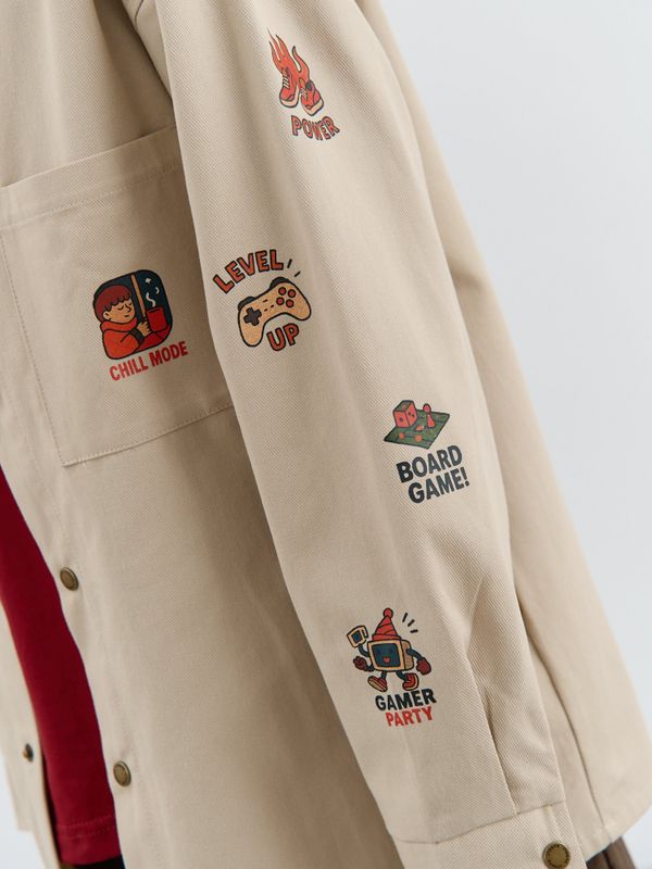 Рубашка габардиновая 