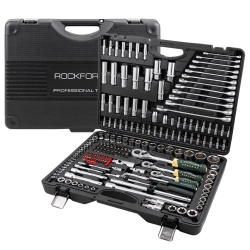 Набор инструментов 216пр.PROFI 1/4''3/8''1/2''(6гр.)(4-32мм) RockForce##Rock FORCE RF-38841 (Premium)