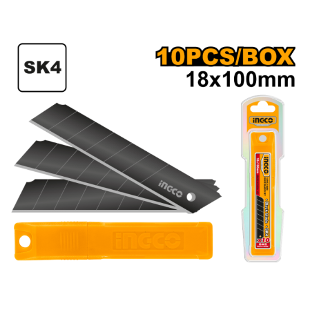 Лезвия сегментные INGCO HKNCB181 INDUSTRIAL 18х100 мм