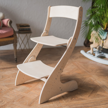 Растущий стул "ПАВЛИН", без покраски