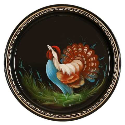 Zhostovo metal tray A5D290925227