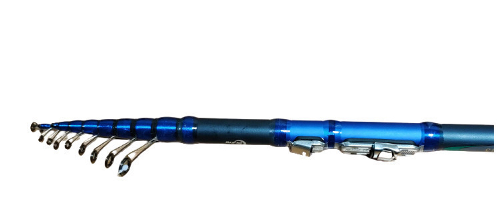 Удилище телескопическое JIN TAI 4 м тест 10-30 гр Синее