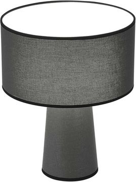 Настольная лампа 1*E27 SL1354.704.01 серый/черный Jackie ST Luce