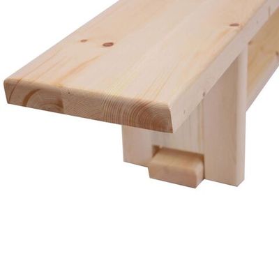 Скамья гимнастическая - на деревянных ножках - 2м