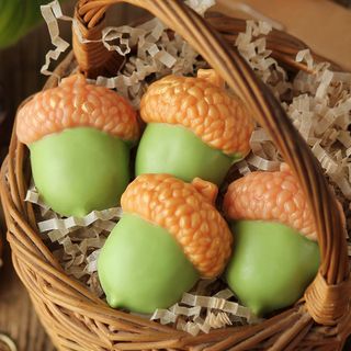 Орех / Желудь мини, пластиковая форма для мыла