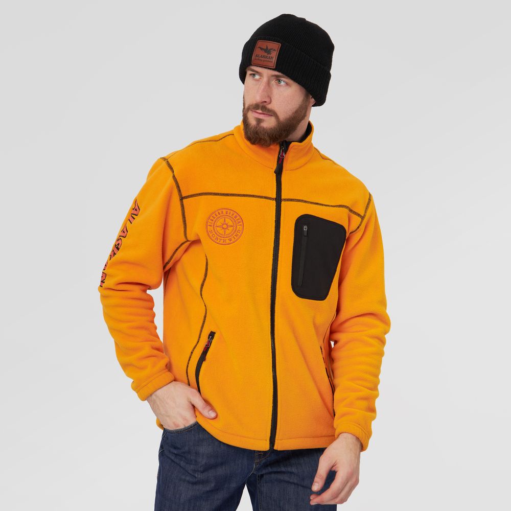 Куртка флисовая Alaskan NorthWind желтый    XS