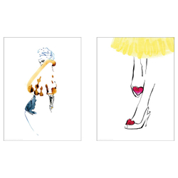 IKEA BILD  (ИКЕА БИЛД)  -  Плакат, Fashion Focus II, 30x40 см