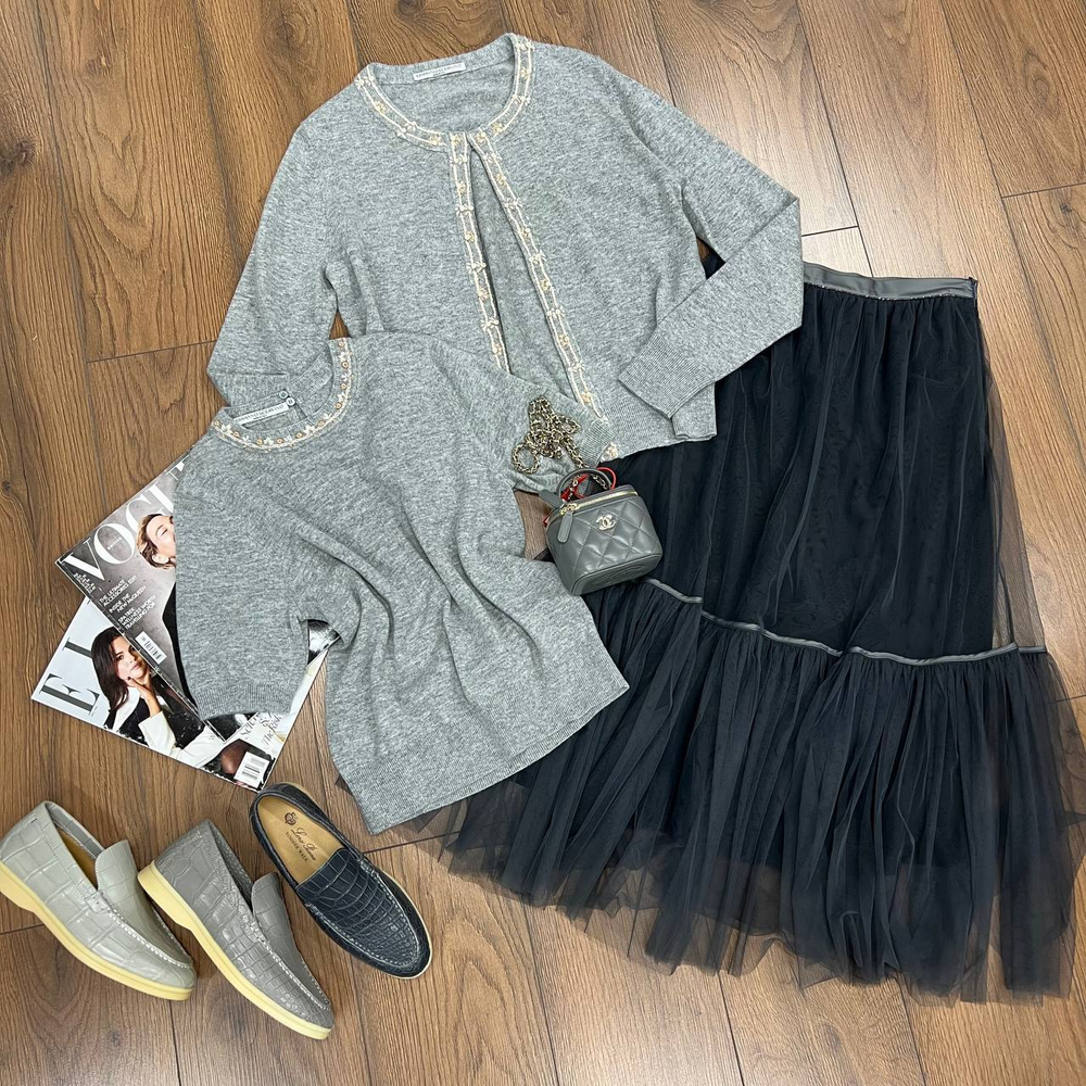 Комплект Ermanno Scervino (кардиган + футболка)