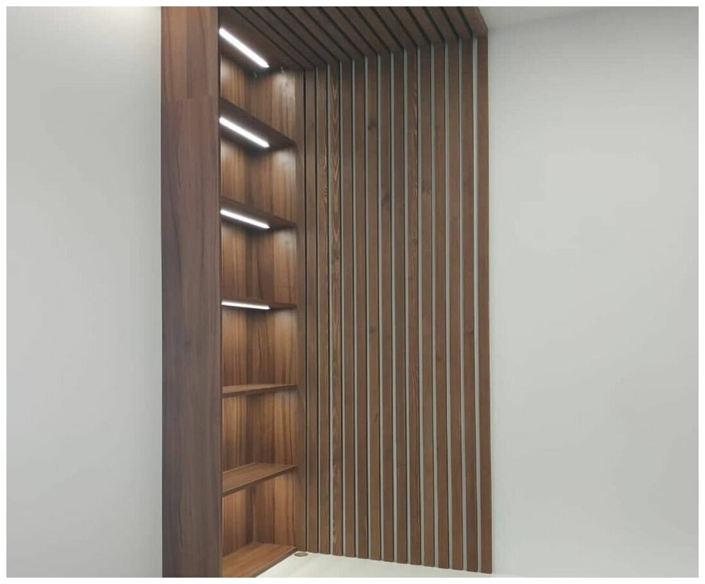 Стеллаж с подсветкой