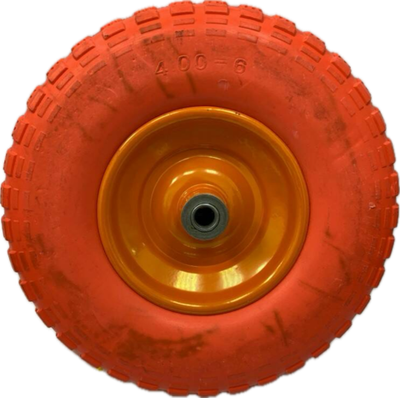 Колесо для садовой тачки литое 4.00-6