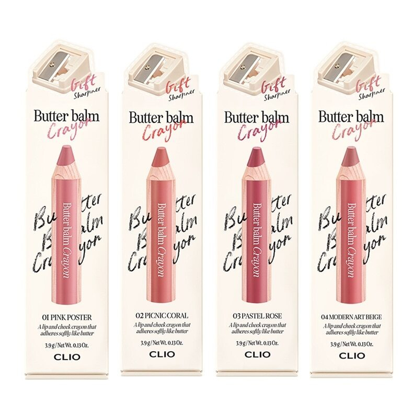 CLIO Butter Balm Crayon Set