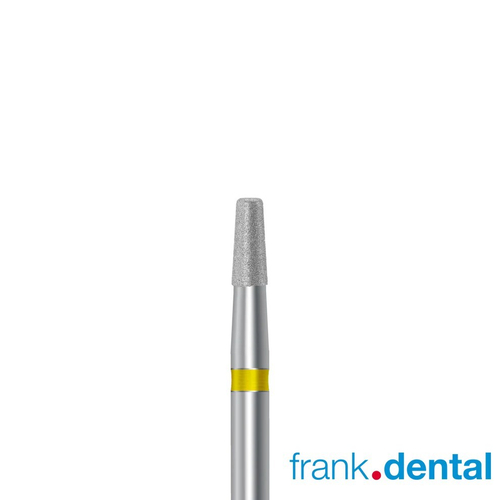 Бор алмазный желтый Frank Dental типа FG - D.845KR.016.C.FG