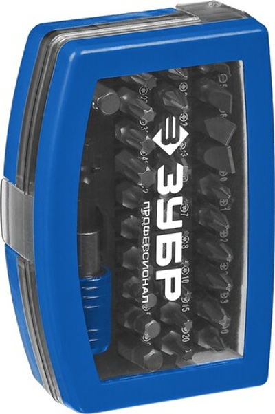 ЗУБР Про-32, набор бит, Профессионал (26394-H32)