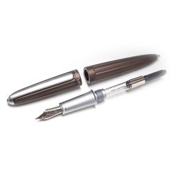 Перьевая ручка Diplomat Aero brown metallic F (D40304023) 2