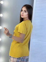 Пижама женская шорты+футболка ФШ0007