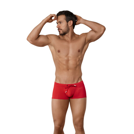 Мужские плавки красные Clever Moda MALIBU SWIMSUIT TRUNKS 155505