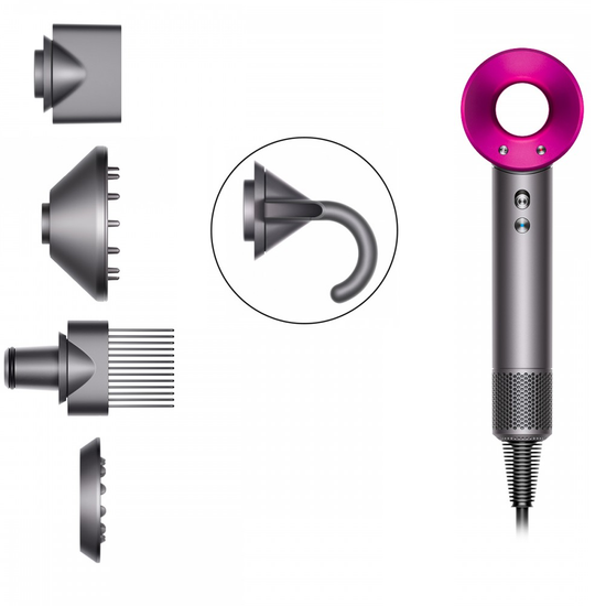 Фен Dyson Supersonic HD07, фуксия EU