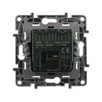 Датчик движения двухпроводной 400Вт с регулировкой выдержки времени, освещенности и радиуса обнаружения - алюминий ETIKA Legrand