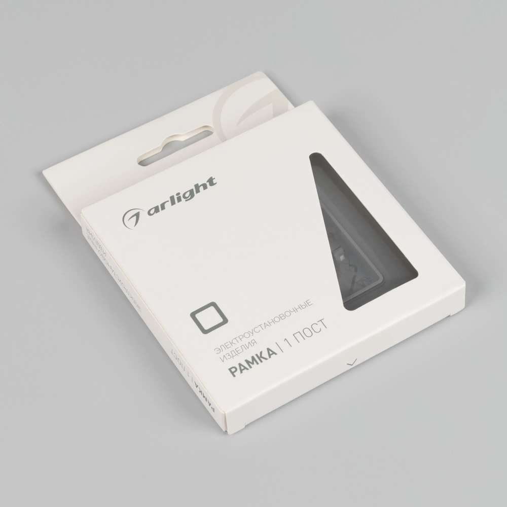 Рамка стеклянная FRM-OMALI-GS-1-GR (Arlight, -) 049665