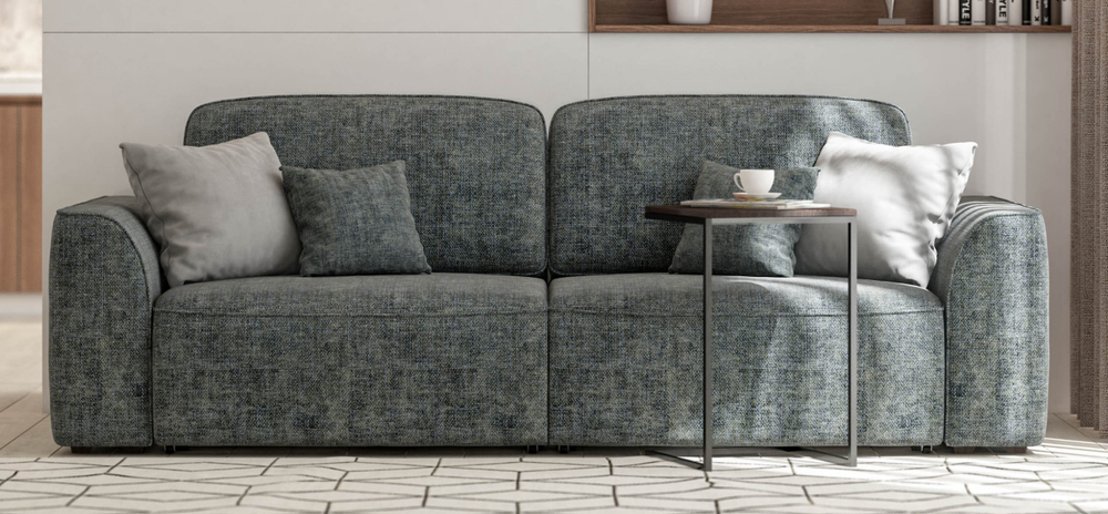 Диван Кинг Шенилл Смарт серый