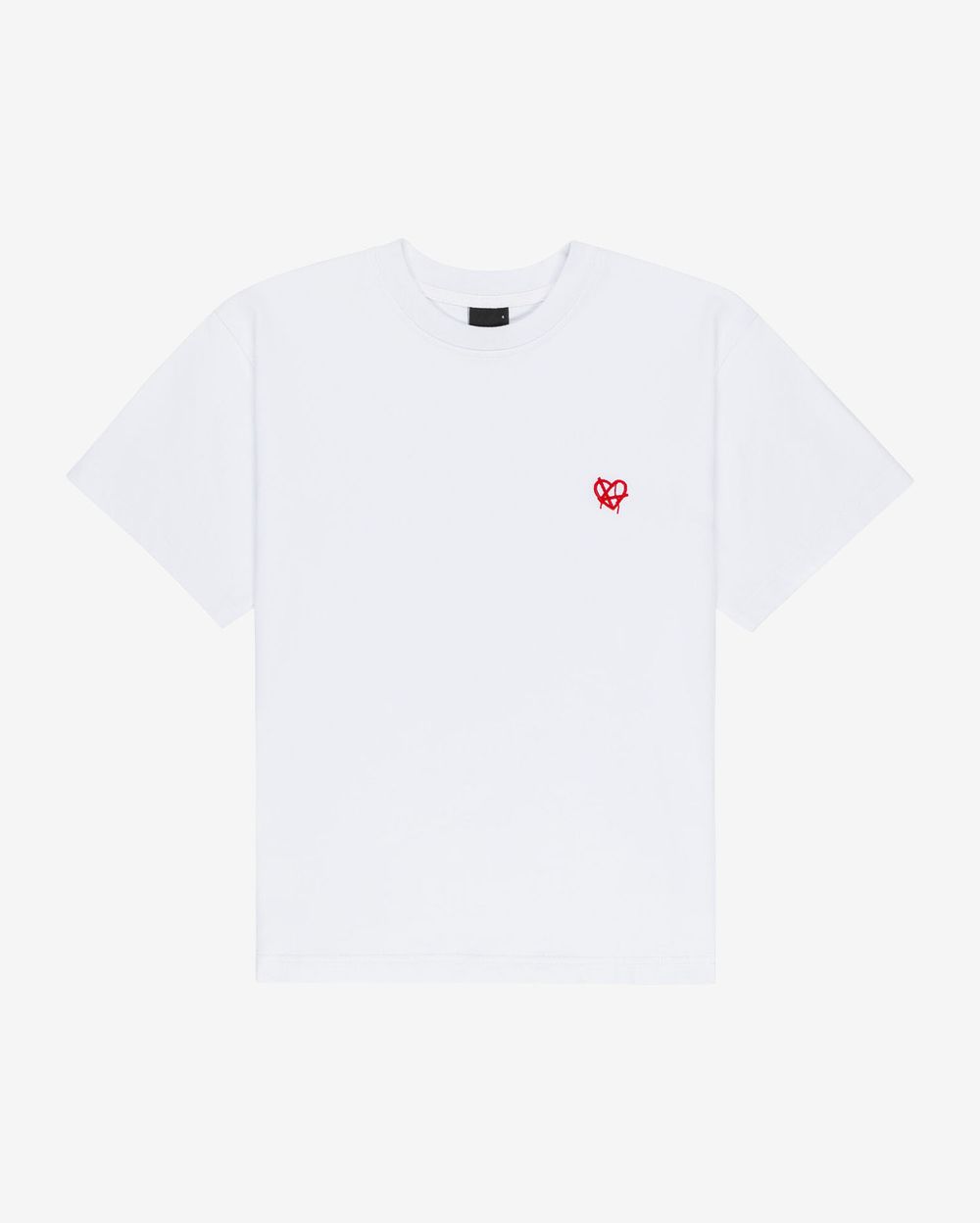 Футболка Kraizy stripes Box Logo белая