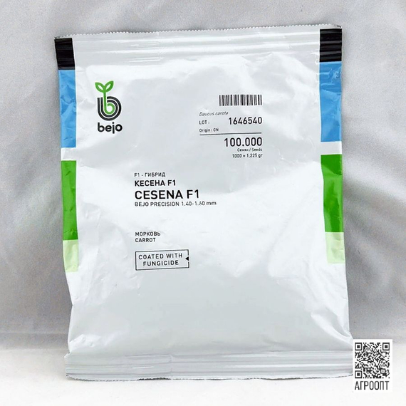 Кесена F1 семена моркови курода/шантане (Bejo / Бейо) упаковка 100 тыс. штук – фото 6