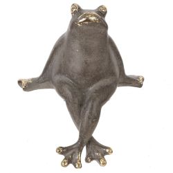 GAEM Фигурка декоративная "Лягушка", L10,5 W4,5 H12,5 см