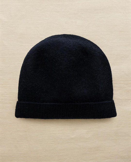 ZARA HOME ДЕТСКАЯ ШАПКА ИЗ КАШЕМИРА, СИНИЙ