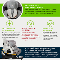 Детское автокресло Joie I-Harbour без базы