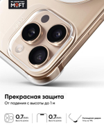 MagSafe Прозрачный чехол MOFT Snap Case для iPhone 16 Plus