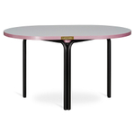 Столик кофейный ror, 75х50 см, черный/серый/розовый