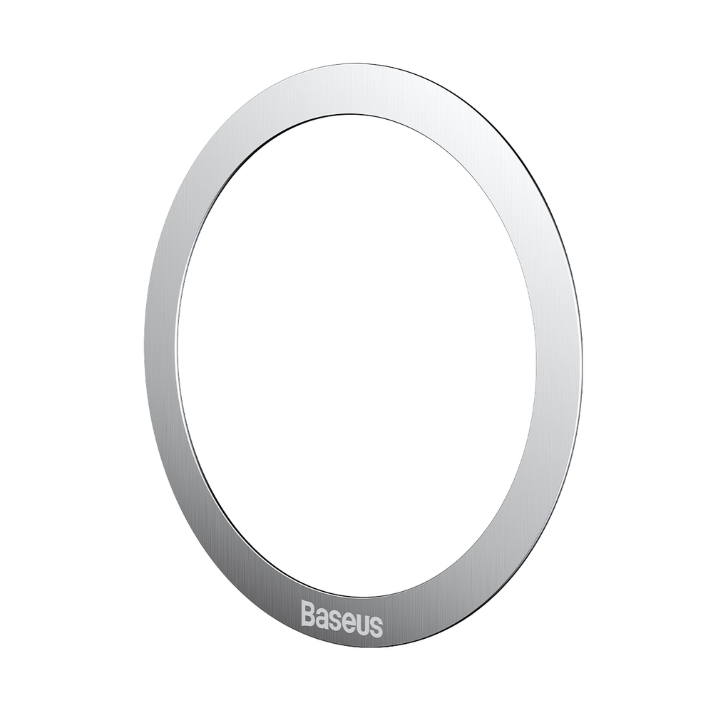 Магнитные кольца Baseus Halo Series Magnetic Metal Ring (MagSafe) 2шт - Silver