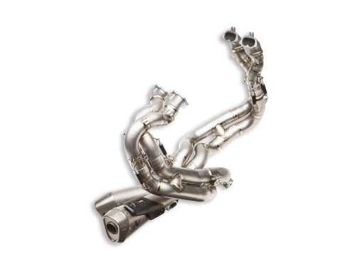 96482081A COMPLETE TITANIUM EXHAUST SYSTEM (P V4)
