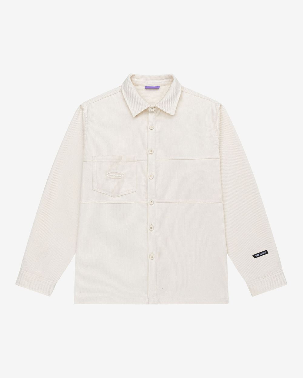 Рубашка Ymkashix Velvet Button белая